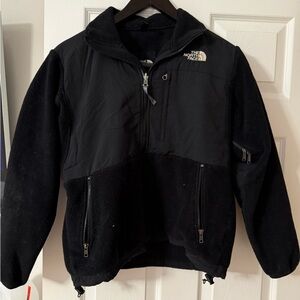 Womens North Face polar fleece lined coat in size s/p